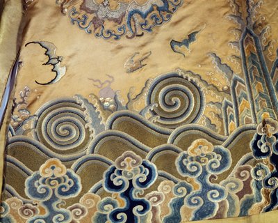 Detail of a Funerary Robe, Qing Dynasty by Chinese School